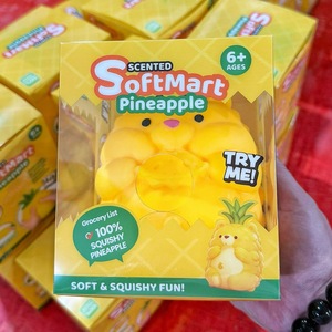 Oso de Piña Extra Grande, Juguete Antiestrés Realista con Forma de Fruta, Uva, Durazno, TPR, de Rebote Lento, para Descompresión - Product Image 2