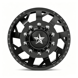 Rines de Aleación Forjados Personalizados American Force <span class=keywords><strong>D04</strong></span> Man O'War DRW de <span class=keywords><strong>22</strong></span>-26 Pulgadas 8x170 8x180 para Ford F250 F350 Ram 3500 Silverado 3500 - Product Image 3