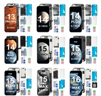 Écran OLED souple de remplacement en gros pour iPhone 12 13 14 15 16 17 Pro Max Plus 16E 17E 6.1 6.3 6.7 6.9 pouces avec IC