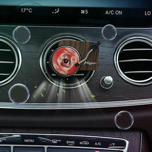 Car Air Freshener Turntable Phonograph Car Fragrance Replace Aromatherapy Perfume Aroma Tablets <b>Diffuser</b> M9P2 - Product Image 6