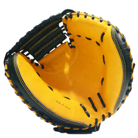 Guantes de Béisbol para Receptor A2000, Amarillos, para Lanzar con la Mano Derecha, Tejido Cerrado, Super SnakeSkin, Directo de Fábrica