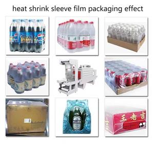 Bán tự động chai nước tay áo wrapper nhiệt co ngót và bọc nhựa PE phim nhiệt đường hầm thu nhỏ máy đóng gói - Product Image 2