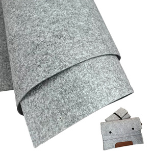 ผ้าสักหลาดแบบไม่ใช้ฟลูออรีน Hm Gray หนัก 250 กรัม กว้าง 36 ซม. กันน้ำ กันความชื้น ใช้สำหรับบุเสื้อผ้าและบุผนังบ้าน - Product Image 2