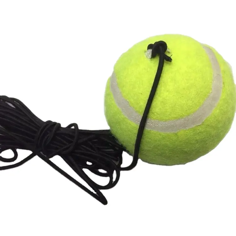 Теннисные мячи с резинкой, дешевые тренировочные теннисные мячи со шнурком