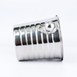 Bán buôn custom3/5/7L thép không gỉ Xô đá bia rượu sâm banh xô với hình cầu xử lý - Product Image 3