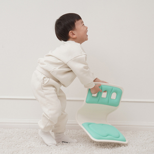 Asiento de suelo ergonómico y suave para bebé, silla de apoyo portátil de PP, cómoda silla de aprendizaje para sentarse, para uso diario de bebés y niños pequeños - Product Image 3