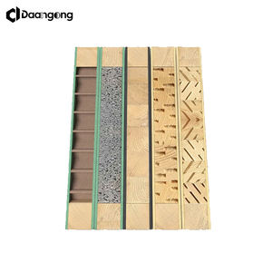 Porte en bois à panneau plat simple et moderne pour une décoration minimaliste, surface apprêtée prête à la peinture, panneau MDF - Product Image 6