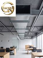 Conduit d'air rectangulaire en fer galvanisé robuste pour la ventilation des usines - Connecteur CVC structurel durable