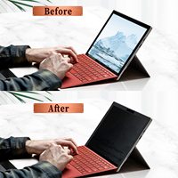 Écran de confidentialité magnétique amovible pour ordinateur portable 2024, filtre anti-lumière bleue pour Microsoft Surface Pro 8/9/X