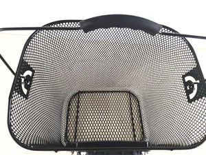 ตะกร้าตาข่ายโลหะเหล็กอเนกประสงค์พร้อมที่จับสำหรับช้อปปิ้งที่ถอดออกได้ตะกร้าจักรยานด้านหน้าสำหรับจักรยานเสือภูเขา - Product Image 5