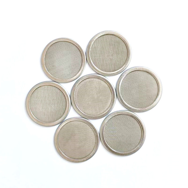 SS 304 316 316L 310 904 904L Round Stainless Steel Filter Mesh Sheet Disc Screen