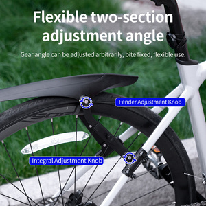 Guardabarros de bicicleta de carretera de grava de liberación rápida retráctil ajustable guardabarros de bicicleta MTB <span class=keywords><strong>700c</strong></span> - Product Image 4