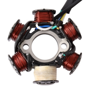 Bobina de estator para motocicleta Goofit K079-004 de 6 polos para modelos de 50cc, 70cc y 90cc - Product Image 2