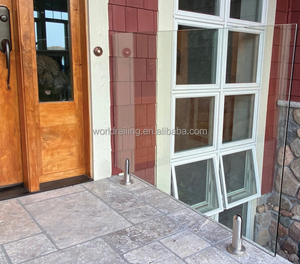 L המחיר הטוב ביותר נירוסטה בריכה גדר מחוסמת זכוכית 2205 עגול <span class=keywords><strong>spigot</strong></span> - Product Image 4