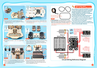 Kit de démarrage intelligent pour robot jouet de suivi de ligne noir DIY en bois, jouet STEM de science et d'ingénierie