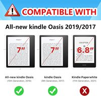 Casing penutup pelindung 7 "e-reader TPU pas badan desain pribadi kustom profesional untuk Kindle Oasis 2/3