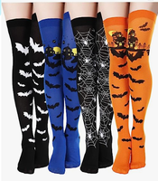 Cuisse haute longue bas sur le genou chaussettes Cosplay Festival bas Halloween filles chaussettes