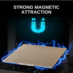 Plaque WonderMaker ZR PEI en acier à ressort 300*300mm texturée magnétique flexible pour lit chauffant, haute planéité, imprimante 3D, garantie 1 an - Product Image 5