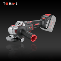Meuleuse d'angle sans fil TOMAC Pro 20V 1600W sans balais 125mm M14 3 vitesses CE pour la découpe et le meulage