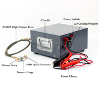 Kompresor udara PCP industri ElectricAuto berhenti, 4500psi 300bar 30mpa grosir 12V 110V 220V dapat disesuaikan