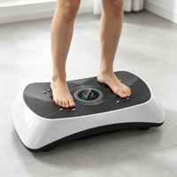 Nouvelle plaque vibrante verticale intelligente 3D pour le remodelage de la taille et l'amincissement, appareil d'exercice