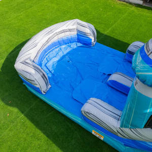 Château gonflable combiné avec toboggan, en promotion, pour location commerciale extérieure lors de fêtes - Product Image 3