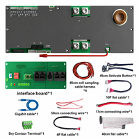 Sistema de Gestión de Baterías Inteligente JKBMS PB2A16S20P, 200A LiFePO4, con Inversor de Balance Activo de 2A para Almacenamiento de Energía Solar Doméstica