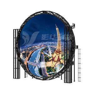 Équipement de cinéma volant dynamique pour intérieur, grand écran annulaire 9D à vision directe, avec écran à boules holographiques multi-personnes à effet de poussée - Product Image 4