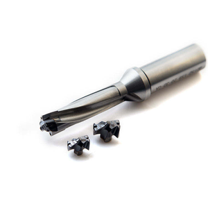 Foret à changement rapide indexable Koves avec tête de coupe en carbure, profondeur 3xD 5xD 8xD 12xD, refroidissement par liquide - Product Image 1