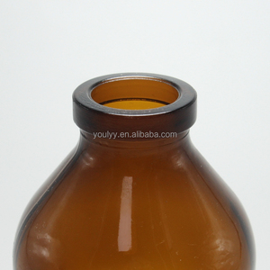 500Ml Hổ Phách Tiêm Đúc Chai Thủy Tinh 32Mm Cổ - Product Image 3