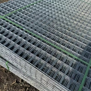 Rongbang nhiệm vụ cứng 6 Máy đo nhúng nóng mạ kẽm 2x2 Hàn dây lưới Bảng điều chỉnh lỗ vuông hình dạng cho xây dựng làm bằng dây sắt - Product Image 5