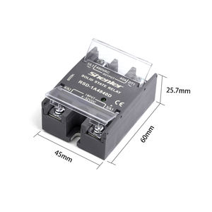 Shenler RSD-1D0620D 20a DC твердотельное реле Однофазный 60vdc может добавить дополнительный радиатор со светодиодом - Product Image 4