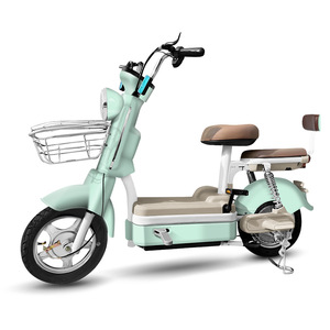 Scooter eléctrico Mocha de 48 kg con batería de plomo-ácido, asiento doble y neumáticos de vacío para múltiples terrenos - Product Image 2