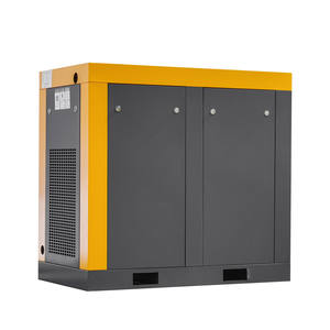 直結式フルセット25バールスクリュー高圧コンプレッサー22kw 30hpロータリーDC電源工業用空冷式エアエンジン - Product Image 4