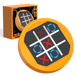 新しいTic-Tac-toe 4-in-Oneメモリトレーニングボードゲーム、楽しくて教育的なAI電子玩具クロスボーダーボードゲーム - Product Image 2