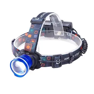Wholesale Hot Selling Mining Aluminum Headlights Variable Focal Length LED Rechargeable Headlamp