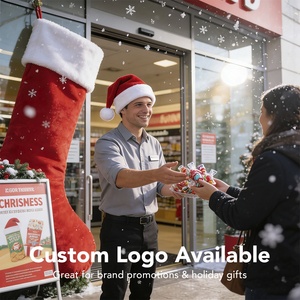 Sombreros <span class=keywords><strong>de</strong></span> Papá Noel, Adornos Navideños para Árbol <span class=keywords><strong>de</strong></span> Navidad - Product Image 4