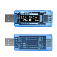 KWS-V20 Voltímetro y Amperímetro USB, Probador de Capacidad de Batería, Probador de Corriente y Voltaje KWS-V20