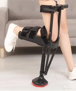 Béquille antidérapante à hauteur réglable <span class=keywords><strong>Support</strong></span> <span class=keywords><strong>de</strong></span> jambe Aide à la marche <span class=keywords><strong>Canne</strong></span> d'assistance mains libres pour blessure à l'articulation <span class=keywords><strong>de</strong></span> la cheville - Product Image 3