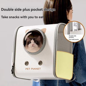 Sac de <span class=keywords><strong>transport</strong></span> anti-anxiété portable avec sangles ergonomiques, coque durable et grand espace intérieur, idéal pour les trajets scolaires - Product Image 4