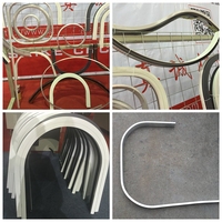 Perfil de Puerta y Ventana de Aluminio en Forma de Arco, Máquina de Doblado CNC de Alta Precisión con 3 Ruedas Rodantes