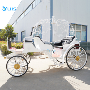 Coche clásico de <span class=keywords><strong>segunda</strong></span> <span class=keywords><strong>mano</strong></span> para boda romántica, Buggy de Cenicienta europeo retro para fiesta de cumpleaños, en stock - Product Image 4