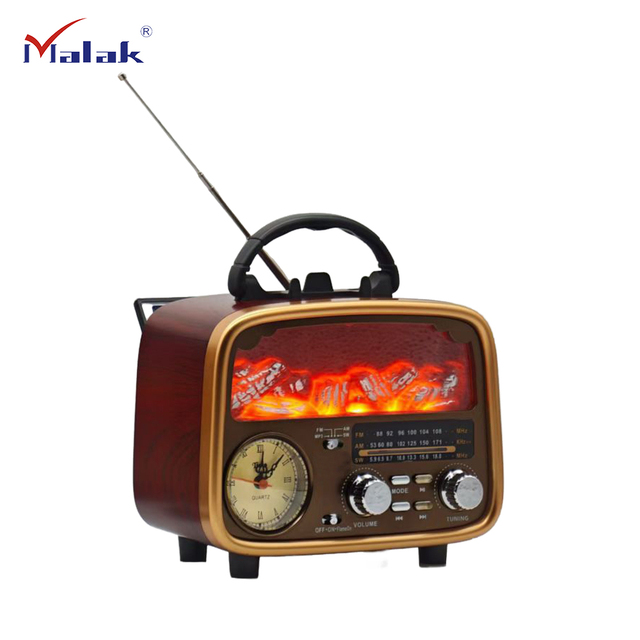 MLK-8684 Home using retro desktop Radio controlled clock Radio am fm best reception Radio