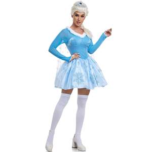 <span class=keywords><strong>Costume</strong></span> da palcoscenico per la festa <span class=keywords><strong>di</strong></span> compleanno della principessa del film <span class=keywords><strong>di</strong></span> Halloween <span class=keywords><strong>di</strong></span> carnevale bianco come la neve - Product Image 4