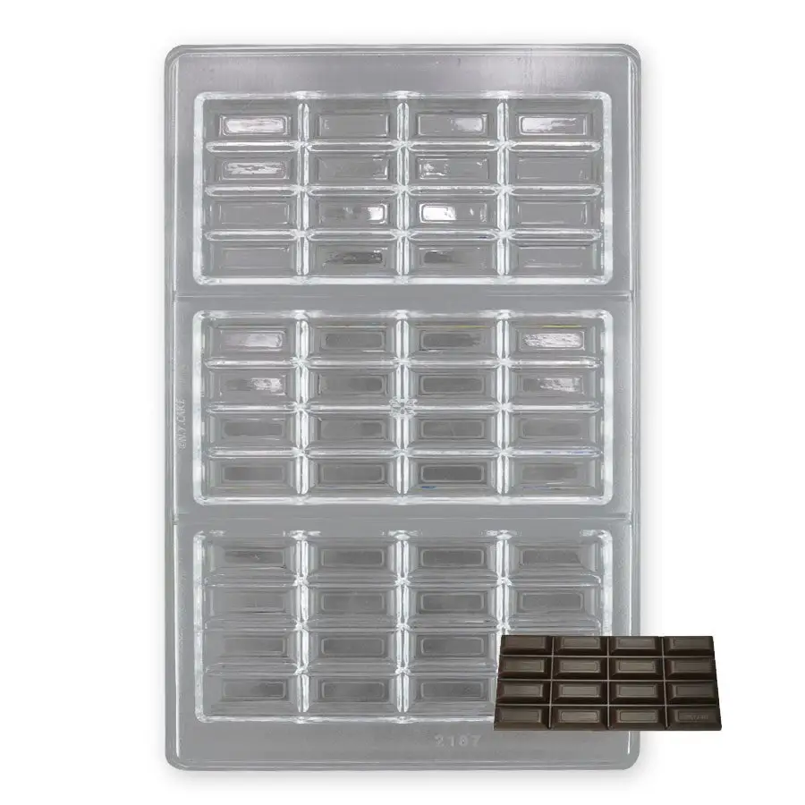 Transparente halbkugel förmige PS-Schokoladen formen Sweet Candy DIY Bakewarre-Backform Schokoladen-Plastik form