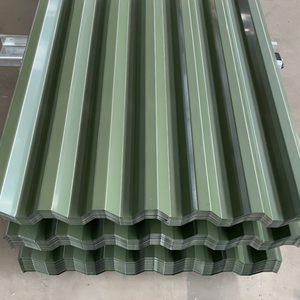 Servicio de Corte de Lámina de Aluminio Corrugado con Recubrimiento de PVDF bibo 1050 1060 1100 3003 3004, Lámina para Techos para Uso en Construcción - Product Image 5