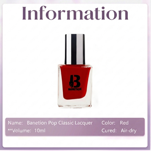 ยาทาเล็บสีแดงสดแบบคลาสสิก เงางาม ติดทนนาน - Product Image 6