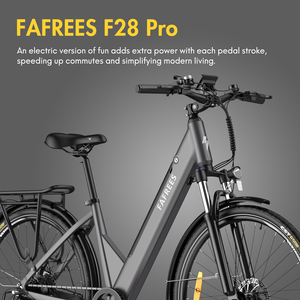 Bicicleta Plegable Fafrees F28 Pro con Motor de 36V 250W, Neumático de 27.5'', para Adultos, Disponible en Almacenes de la UE y el Reino Unido - Product Image 1