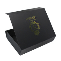 Boîte cadeau pliante magnétique personnalisée en papier, nouveau design, boîte cadeau pliante magnétique
