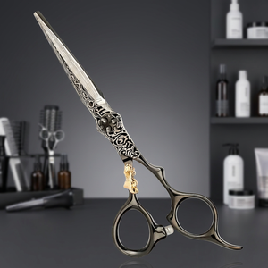 Ensemble de ciseaux de coiffure en acier inoxydable, ciseaux de coupe et de texturisation pour salon, kit d'outils de barbier pour stylistes et salons - Product Image 3